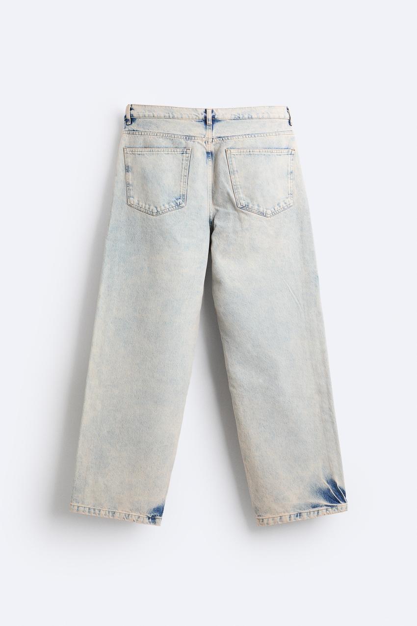 FADED BAGGY-FIT JEANS