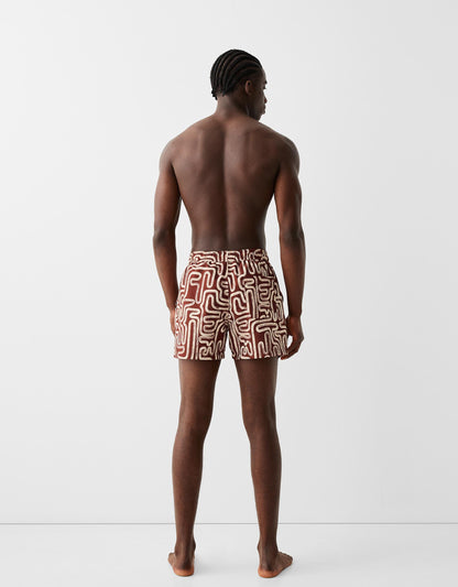 PRINTED SWIMMING TRUNK