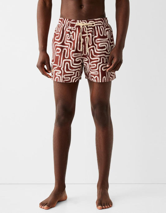 PRINTED SWIMMING TRUNK