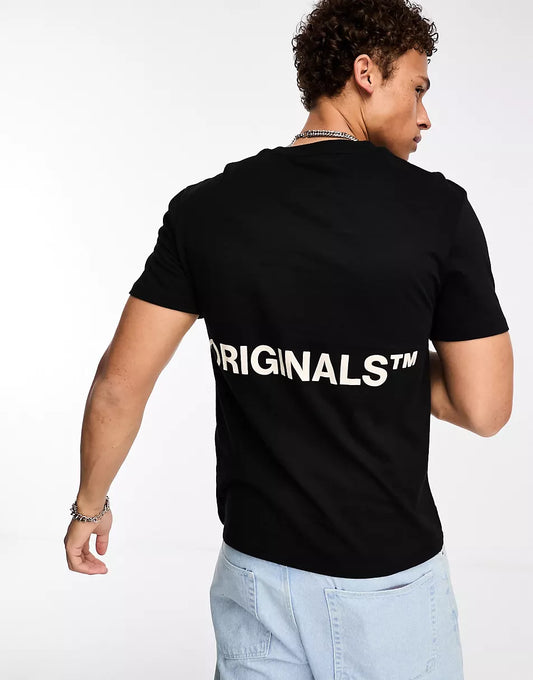 ORIGINALS OVERSIZED T-SHIRT WITH ORIGINALS BACK PRINT IN BLACK