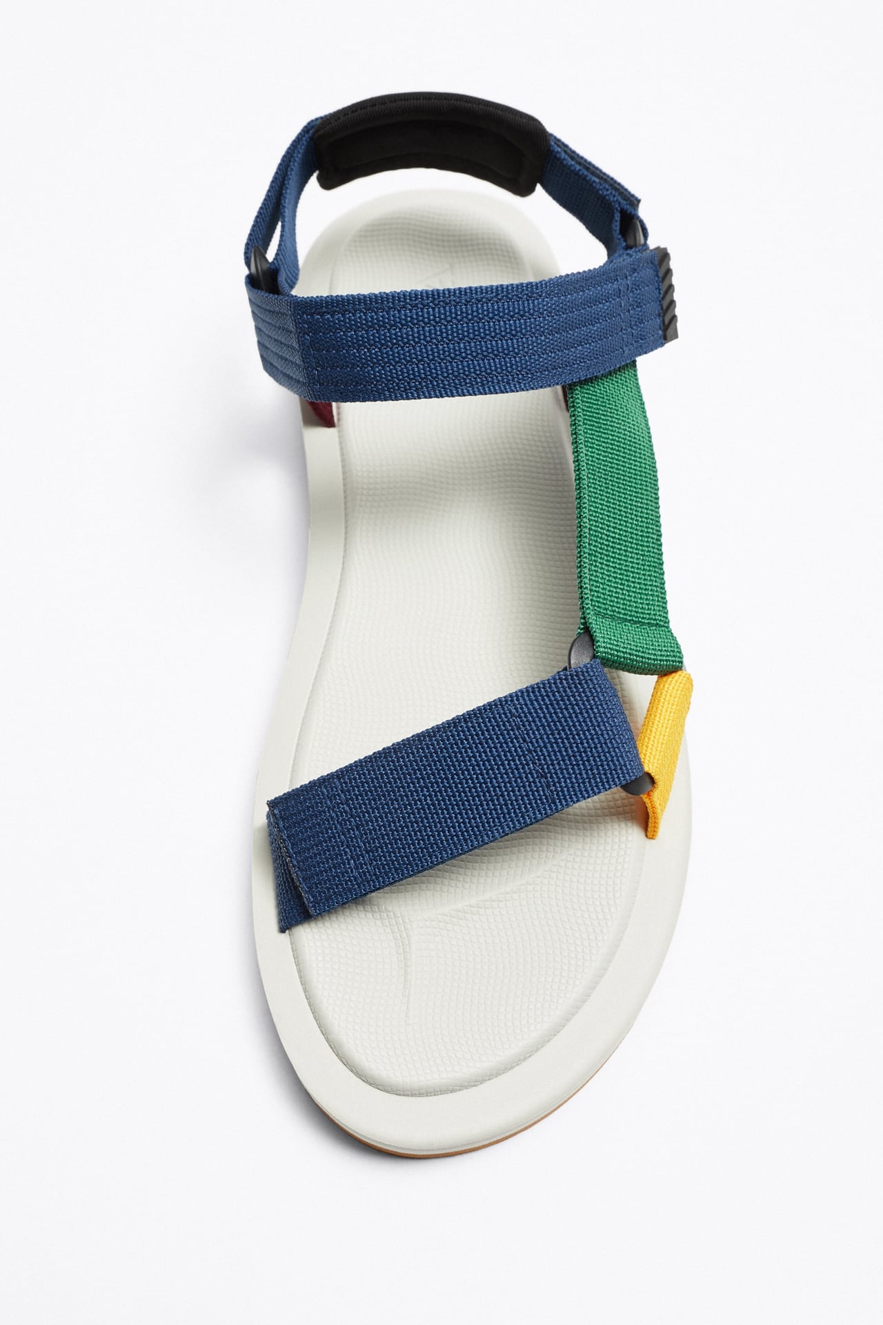 MULTICOLOURED TECHNICAL SANDALS