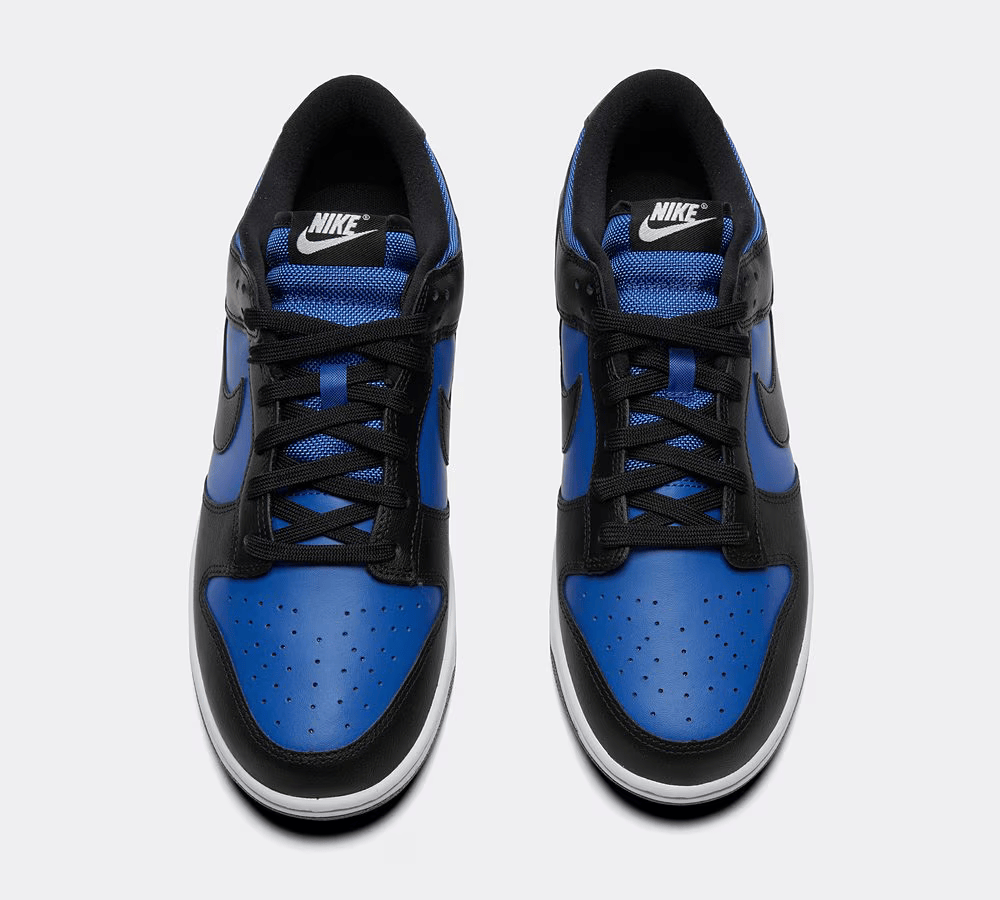 DUNK LOW FS TRAINERS IN BLUE AND BLACK