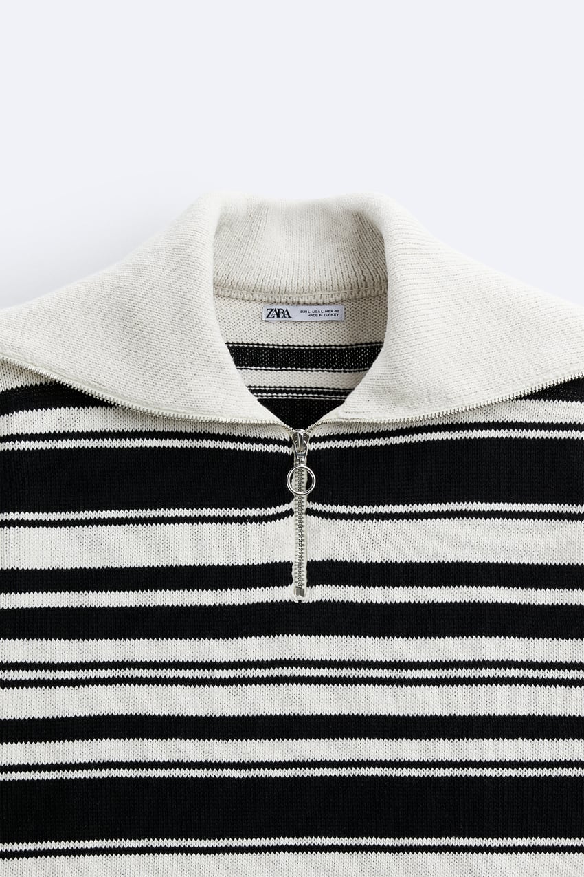 STRIPED JACQUARD POLO SHIRT