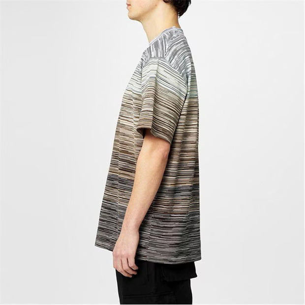 SPACE-DYE COTTON T-SHIRT