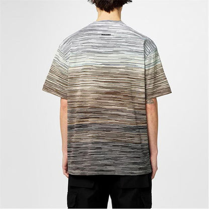 SPACE-DYE COTTON T-SHIRT