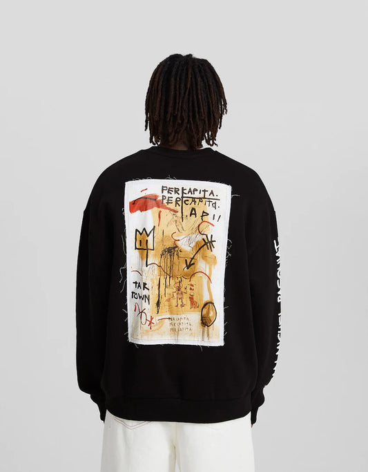 JEAN-MICHEL BASQUIAT PRINT SWEATSHIRT