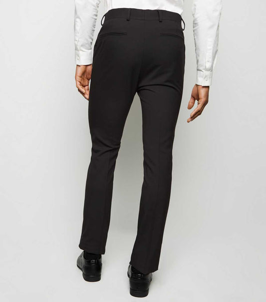 BLACK SKINNY TROUSERS