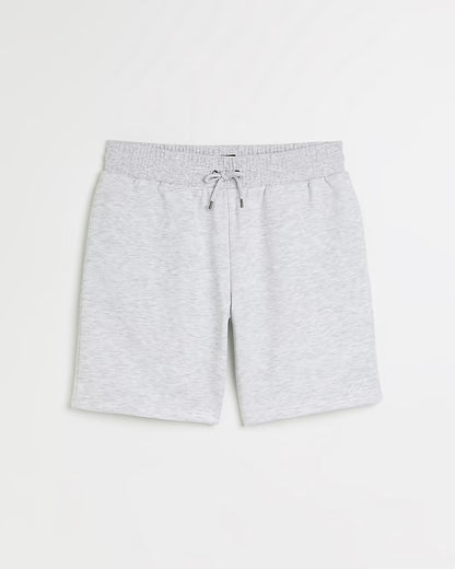 LIGHT GREY RI SLIM FIT JERSEY SHORTS