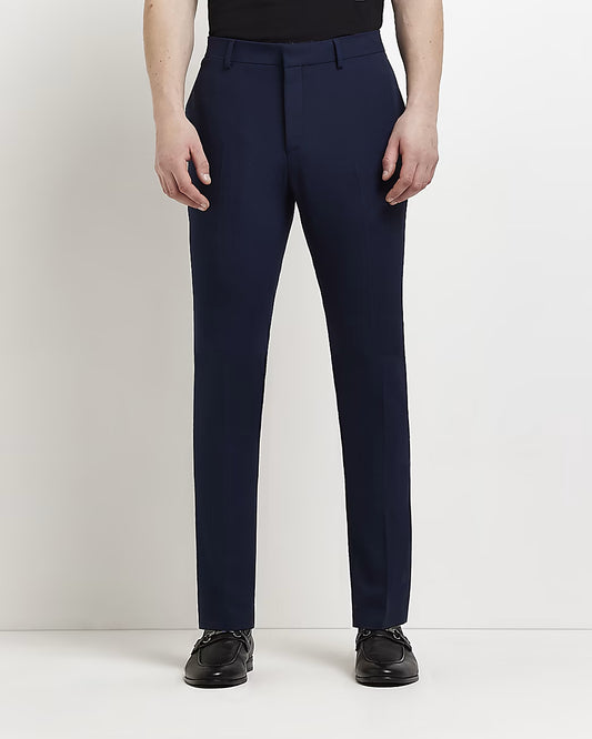 NAVY SUPER SKINNY FIT SUIT TROUSERS