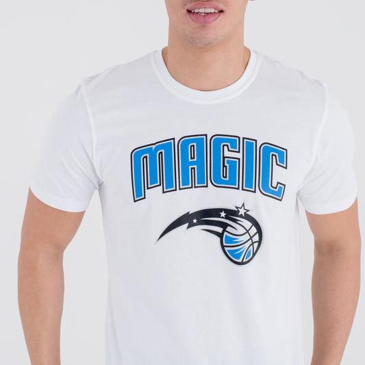 ORLANDO MAGIC NBA TEAM LOGO WHITE T-SHIRT