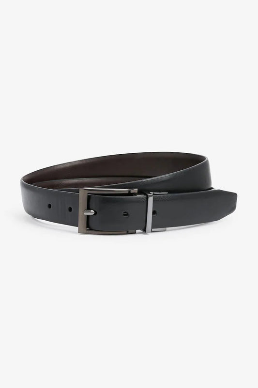 BLACK/BROWN REVERSIBLE BELT