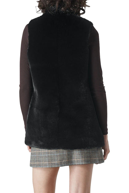 FAUX-FUR GILET