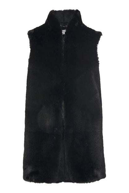 FAUX-FUR GILET